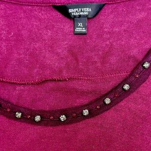 Simply Vera - Vera Wang XL Tunic long sleeve shirt
